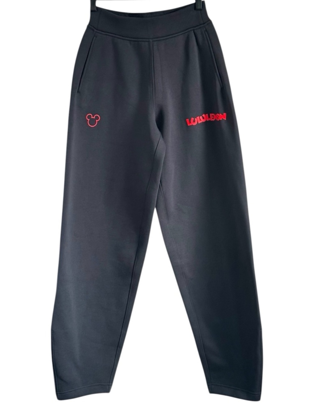 Lululemon x Disney Steady State High Rise Pant Black Red XXS LW5GJWS